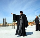 15/07/15/Рабочий визит владыки Никодима на стройплощадку собора